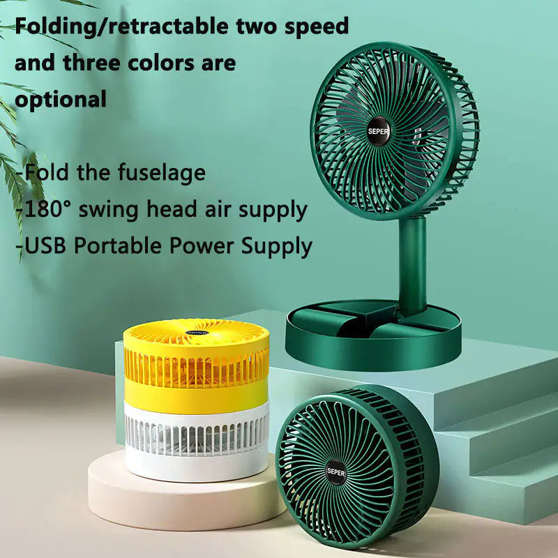 Mini ventilador recargable